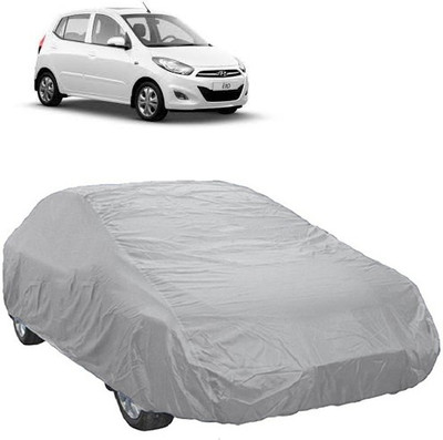 A+ RAIN PROOF Car Cover For Hyundai i10 (Without Mirror Pockets)(Silver)