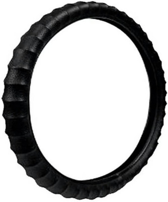 SPEEDZZ Steering Cover For Toyota Camry(Black, Leatherite)