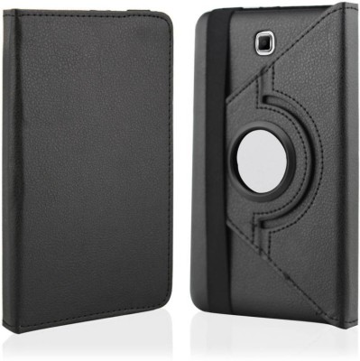 ROSALINE Book Cover for Samsung Galaxy Tab 4 7 T230, SM-T231(Black)