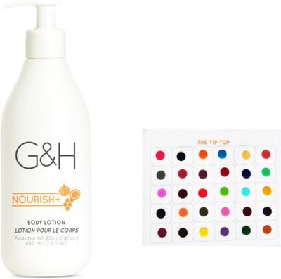 

THE TIP TOP G & H NOURISH BODY LOTION & LADY FASION BINDI(Set of 2)