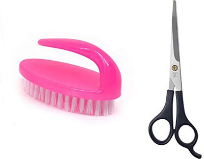 

Majik Combo Of Beard Styling Brush And Scissor For Men And Boys, Beard Styling Tools For Gents, Salon Accessories, Set Of 2, Multicolor, Pack Of 1(Set of 2)