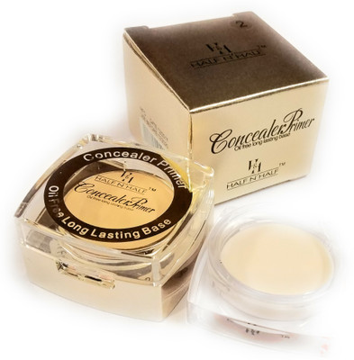

Half N Half 2 IN 1 Primer & Concealer Oil Free Long Lasting Base Concealer(Natural Beige)