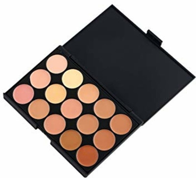 

BeautyQua Lakyou Beauty Highlighter and Contour Concealer Palette 15 Shades Concealer(Multi)