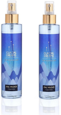 

Ital Veloce Glacial Dreams Set of 2 Body Mist - For Women(420 ml, Pack of 2)