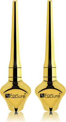 

Forsure High Defination Traditional Eyeliner - WATERPROOF - Smudge & Flake Resistant 12 ml(Black)