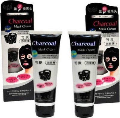 

Life Friends CHARCOAL MASK PACK OF 2 HIGH QUALITY ANTI-BLACKHEAD OIL-CONTROL BAMBOO CHARCOAL MASK CREAM FOR ALL SKIN TONE(260 ml)