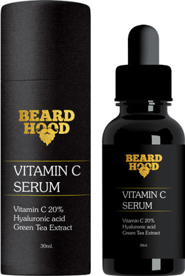 

Beardhood Vitamin C Serum for Face with Vitmain C 20%, Hyaluronic Acid and Green Tea Extract, 30 ml(30 ml)