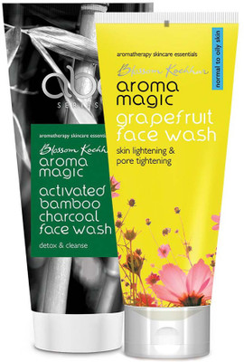 

Aroma Magic Combo of Activated Bamboo Charcoal & Grapefruit Face Wash(100 ml)