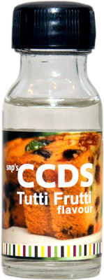 

CCDS Tutti Frutti Flavour For Chocolates, Cookies And Cakes, 20 ml Tutti Frutti Liquid Food Essence(20 ml)