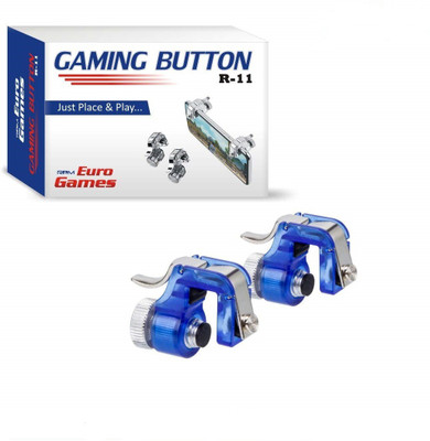 

RPM Euro Games PUBG Trigger Mobile Game Controller Gaming Accessory Kit(Blue, For Android, iOS)