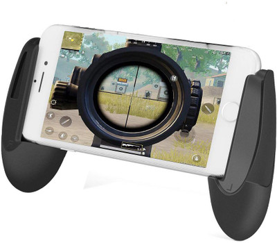

LIFEMUSIC Grip PUBG Game Controller Mobile Joystick Gamepad, Ergonomic Design Handle Holder Handgrip Stand, Support 5.5''-6.5'' Smartphone Gaming Accessory Kit(Black, For iOS, Android)