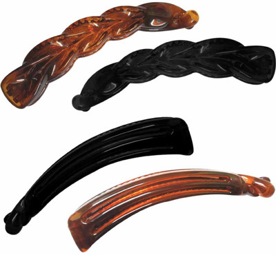 

New Arihant Traders New Arihant Traders- Premium Quality Banana Set for Women & Girls (Multicolor-3 pieces) Hair Claw, Hair Clip, Hair Accessory Set, Banana Clip, Back Pin(Multicolor)