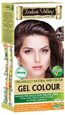 

Indus Valley Organically Natural Hair Color(Copper Mahogany)