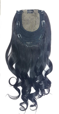 

Majik Silk Base Closure to Cover Baldness (24 inch, Black) Hair Extension
