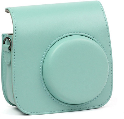Caiul Pu Leather Instax Mini 9, Mini 8 Camera Bag(Blue)