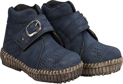 

OffStreet Boys & Girls Velcro Casual Boots(Blue