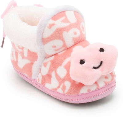 

Chiu Boys & Girls Slip on Casual Boots(Pink