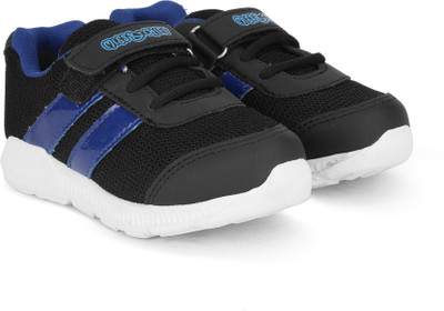 

Miss & Chief Boys & Girls Velcro Running Shoes(Black, Black/royal blue