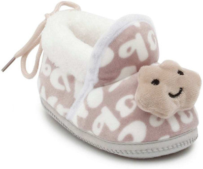 

Chiu Boys & Girls Slip on Casual Boots(Beige