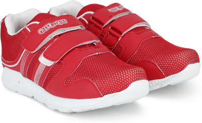 

Miss & Chief Boys & Girls Velcro Running Shoes(Red