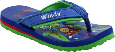 

WINDY Boys & Girls Slip On Slipper Flip Flop(Blue