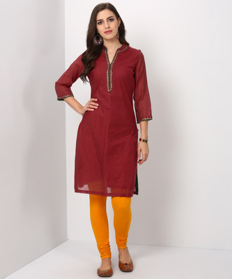biba-women-embellished-straight-kurtared