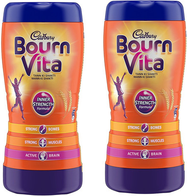 

Cadbury Bournvita Inner Strength Formula (Pack of 2) 200 g(Pack of 2)