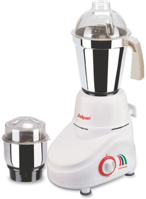

Jaipan MASTER 350-WATT MIXER GRINDER WITH 2 STAINLESS STEEL JARS 350 Mixer Grinder(White, 2 Jars)