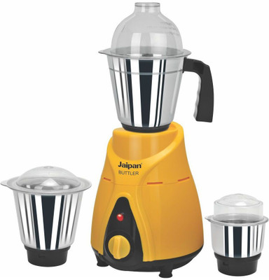 

Jaipan er Mixer Grinder 754 Mixer Grinder(Yellow, 3 Jars)