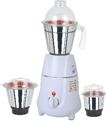 

Jaipan KITCHEN GOLD MIXER GRINDER (WHITE) 550 Mixer Grinder(White, 3 Jars)