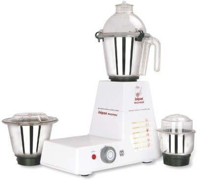 

Jaipan MACHINE MIXER & GRINDER 750 Mixer Grinder(White, 3 Jars)