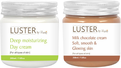 

Luster Deep Moisturizing Day Cream + Milk Chocolate Cream(400 ml)