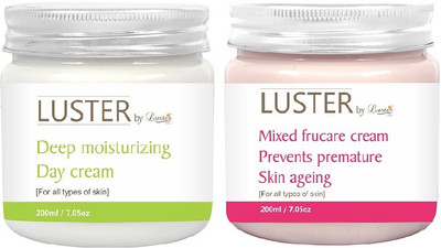 

Luster Deep Moisturizing Day Cream + Mixed Frucare Cream(400 ml)