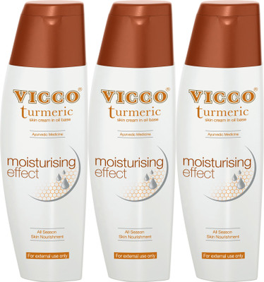 

Vicco Body Lotion/Moisturiser(Turmeric Skin Cream in Oil Base)-100g(300 g)