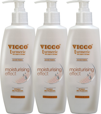 

Vicco Body Lotion/Moisturiser(Turmeric Skin Cream in Oil Base)-300g(900 g)