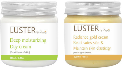 

Luster Deep Moisturizing Day Cream + Radiance Gold Cream(400 ml)