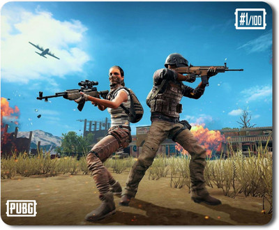 Eagletail India PUBG MP74 Non Slip Base Mousepad(Multicolor)