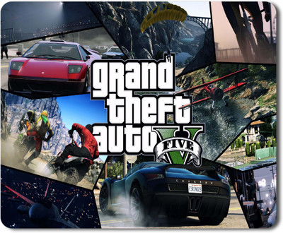 Eagletail India GTA 5 MP254 Mousepad(Multicolor)