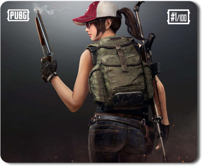 Eagletail India PUBG MP61 Non Slip Base Mousepad(Multicolor)