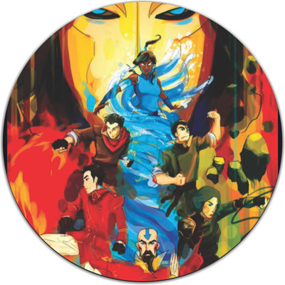 

PUSHP (INDIA) RMP270 Mousepad(Multicolor)