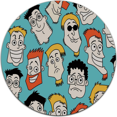 

PUSHP (INDIA) RMP328 Mousepad(Multicolor)