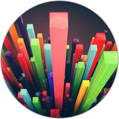 

PUSHP (INDIA) RMP17 Mousepad(Multicolor)