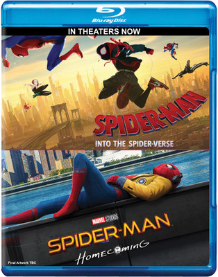 

Spider-Man 2 Movies Collection - Spider-Man: Into the Spider-Verse + Spider-Man: Homecoming(Blu-ray English)