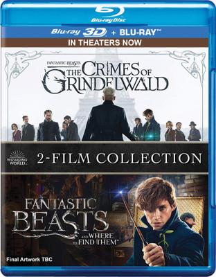 

Fantastic Beasts 2 Movies Collection - Fantastic Beasts & Where to Find Them + Fantastic Beasts: The Crimes of Grindelwald (Blu-ray 3D & Blu-ray)(Blu-ray English)