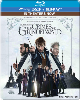 

Fantastic Beasts: The Crimes of Grindelwald (Steelbook) (Blu-ray 3D & Blu-ray)(3D Blu-ray English)