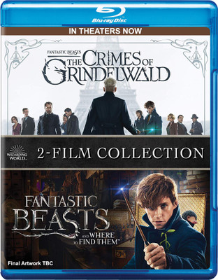 

Fantastic Beasts 2 Movies Collection - Fantastic Beasts & Where to Find Them + Fantastic Beasts: The Crimes of Grindelwald(Blu-ray English)
