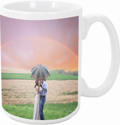 MISTY Nature love Couple Ceramic Coffee Mug(330 ml)