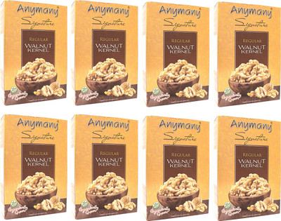 

Anymany Regular Walnut Kernels 250g (Pack of 8) Walnuts(2 kg, Box)
