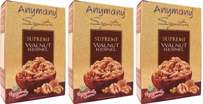 

Anymany Supreme Walnut Kernels 250g (Pack of 3) Walnuts(750 g, Box)