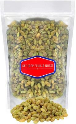 

SFT Raisins Kandhari Organic (Kishmish) Seedless, Dry Grapes Raisins(1 kg, Pouch)